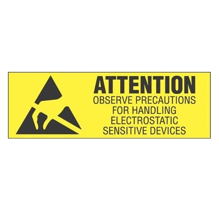 Panduit Label Dispenser, Polyester, 'Attention ES PLD-60